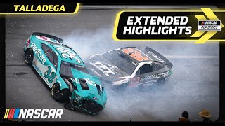 Late wrecks and multiple overtimes at Talladega  Extended Highlights  NASCAR Cup Series [upl. by Innos]