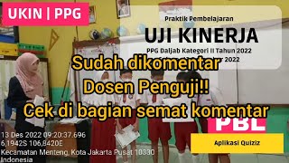 Video UKIN Praktik Pembelajaran UKIN PPG Daljab Kategori II Tahun 2022  PGSD UNJ  Tema 5 Kelas V [upl. by Enyt925]