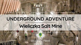 WIELICZKA SALT MINE  An underground world  Day trip from Krakow Poland [upl. by Egief645]