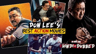 DON LEES 7 BEST ACTION MOVIES IN HINDI  TOP 7 ACTION MOVIES OF DON LEE MA DONG SEOK [upl. by Downs]