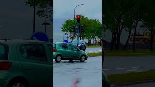 HEARTSHAPED RED TRAFFIC LIGHTS IN AKUREYRI NORTHERN ICELAND 🇮🇸 [upl. by Leitman987]