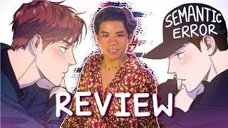 this is the Korean webcomic I never knew I needed 🥵 Semantic Error Review [upl. by Murtha810]