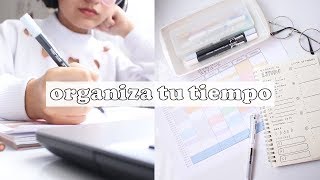 ORGANIZA Y GESTIONA TU TIEMPO CON HORARIOS  metodos tips y plantillas  sofiapricot [upl. by Kruger652]