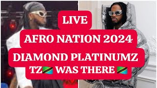 DIAMOND PLATINUMZ LIVE AFRO NATION 2024 EXCLUSIVE HIGHLIGHTS diamondplatnumz afronation [upl. by Olenolin]