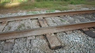 CSX Train Runs Fast Over Really Bad Tracks [upl. by Tabitha]