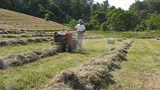 BALING HAY MULCH [upl. by Nancy]