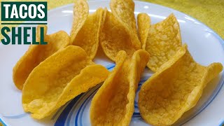 How to make Taco Shell  Homemade Taco Shell Recipe [upl. by Reinwald]