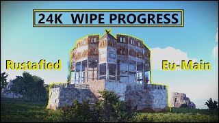 Rustafied EuMain Clan wipe progress 24K [upl. by Sudnac]