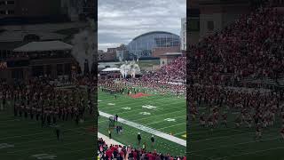 Maryland football takes the field against Michigan State shorts [upl. by Ettenim600]