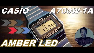 Casio A700W1A Watch Overview [upl. by Nauqat]