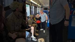 Confrontation on the Bus Military Impersonation Exposed Part 1shorts youtubeshorts [upl. by Ardnwahs131]