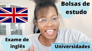 Bolsas de Estudo  Bolsas parciais e completas  IELTS  Inglaterra  India [upl. by Yttam]