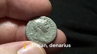 Trajan denarius RIC 294 [upl. by Najar]