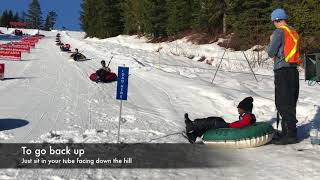 Mt Seymour Snow Tubing  How To and Tips [upl. by Novahc]