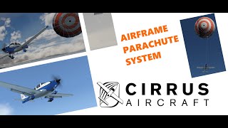 Emergency Activating CIRRUS Airframe Parachute Systrem CAPS When Engine Failed  TorqueSim SR22 [upl. by Pergrim]