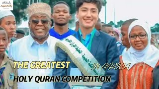 AL MUNTHIR M ELHABASHY  THE HOLY QURAN COMPETITION IN AFRICA [upl. by Zeret]