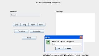 Audio Steganography Project in Java Report and PPT [upl. by Sirraj535]