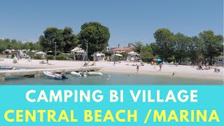 Camping BI VILLAGE  Plaża  Marina  Chorwacja [upl. by Snehpets354]