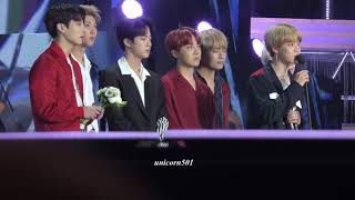 180111 BTS won the Album of the year GDA2018 [upl. by Nanahs475]