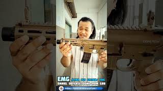 EMG Daniel Defense DDM4 PDW GBB Airsoft Rifle CYMA CGS System FDE [upl. by Durrace]