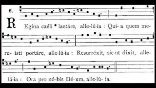 Regina Caeli  Gregorian Chant [upl. by Vaden]