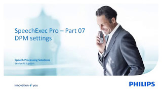 How to configure the Digital Pocket Memo 8500 in Philips SpeechExec Pro [upl. by Irra150]