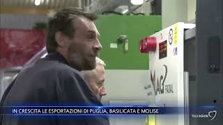 In crescita le esportazioni di Puglia Basilicata e Molise [upl. by Jeanie]