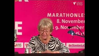 Marathonlesung 2019 – Gerda Smekal liest Olga Tokarczuk  82 [upl. by Faux]