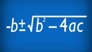 Quadratic Formula Song Rockford Christian [upl. by Ahsekram]