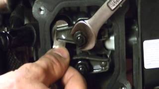 How to Adjust the Valves or Valve Lash on a Kohler Courage XT Lawn Mower Engine [upl. by Nylinej]