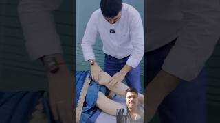 Ankle and joint pain chiropractic treatment doctor chiropractor trend feedshort feed [upl. by Euqinu]