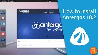 How to install Antergos 182 [upl. by Anhoj]