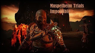 God Of War Muspelheim impossible Trials easy way to get 3 keys [upl. by Notgnilliw]