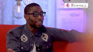 Behind the Scenes with Tinie Tempah  Rimmel London Rock The Look [upl. by Dempstor]