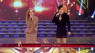 Showmatch 2014  Al final le gustaban Nacha Guevara aflojó y se divirtió con una imitación [upl. by Irek]