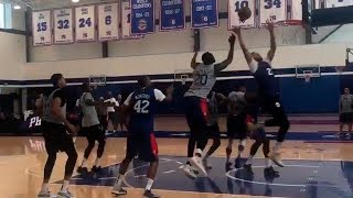 Philadelphia Sixers Scrimmage with Ben Simmons Tobias Harris Al Horford  76ers Training Camp [upl. by Bluefield]