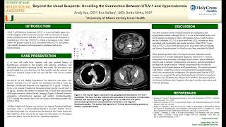 HTLV1 and hypercalcemia [upl. by Ayyn]