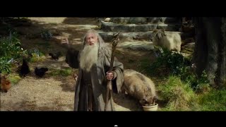 The Hobbit  The Company at Beorns house Extended Edition HD [upl. by Ahsirtap653]