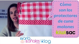 El protector de cuna más molón para tu bebé 👶 de Kiwisac  María Pañales y Más [upl. by Ayatnohs]