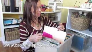 How Do I Organize My Scraps for Card Making and Scrapbooking [upl. by Eednac118]