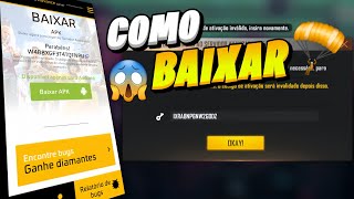 COMO BAIXAR E JOGAR NO SERVIDOR AVANÇADO DO FREE FIRE COMO COLOCAR CÓDIGO DE ATIVAÇÃO fácil [upl. by Jarietta815]