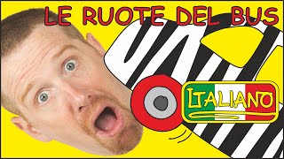 Le Ruote del Bus  Italiano per Bambini  Canzoni di Steve and Maggie Italiano [upl. by Gregorius775]