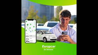 Noleggia unauto avec Europcar On Demand [upl. by Beacham]