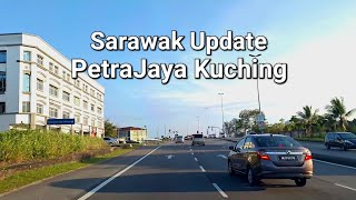 Kuching Bandar Baru Samariang😎driving in Petra Jaya 🚙😎 [upl. by Nnad]