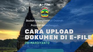 Cara Mengupload Dokumen di e File [upl. by Enialed]