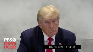 WATCH Trump pleads the Fifth Amendment in deposition by NY Attorney Generals office [upl. by Ailedo]