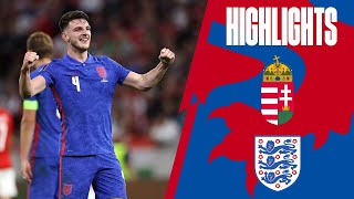 Hungary 04 England  Three Lions Clinical In Budapest  World Cup 2022 Qualifiers  Highlights [upl. by Smiga110]