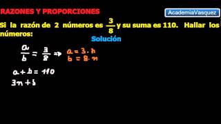 Razón y Proporción Geométrica Ejercicio 1 [upl. by Scharff672]