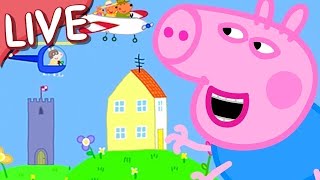 🔴 Giant Peppa Pig and George Pig LIVE FULL EPISODES 24 Hour Livestream [upl. by Mayer21]