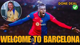 🚨 🚨 JUST NOW✅ CONFIRMED🤩 NICO WILLIAMS TO BARCELONA👏 YOU CAN NOW CELEBRATE✨ BARCELONA NEWS TODAY [upl. by Ayatnwahs507]